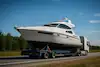 Yacht overland delivery to the Port